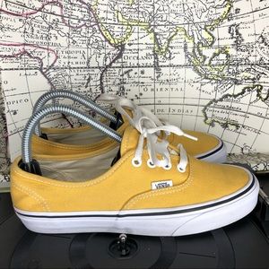 vans authentic mustard